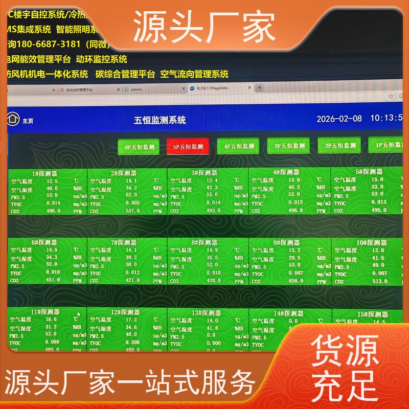 陕西楼宇自控 DDC系统+综合能源管理平台配置选型