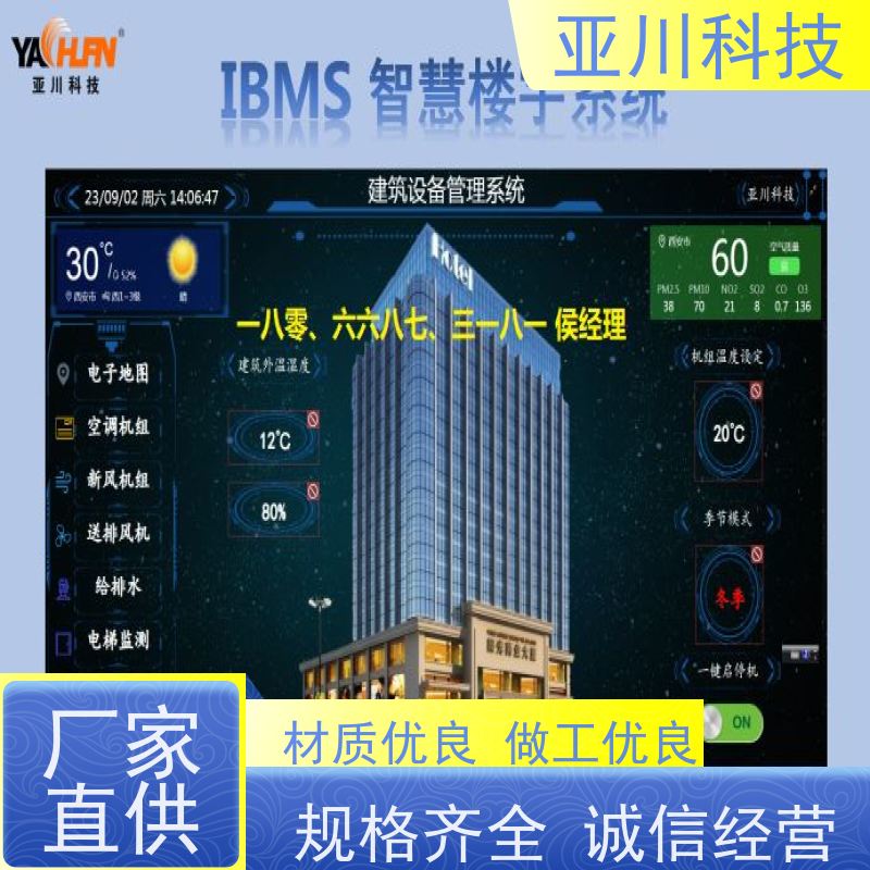 天津AI赋能IBMS楼宇集成化系统安全管理设备维护，能耗分析管理