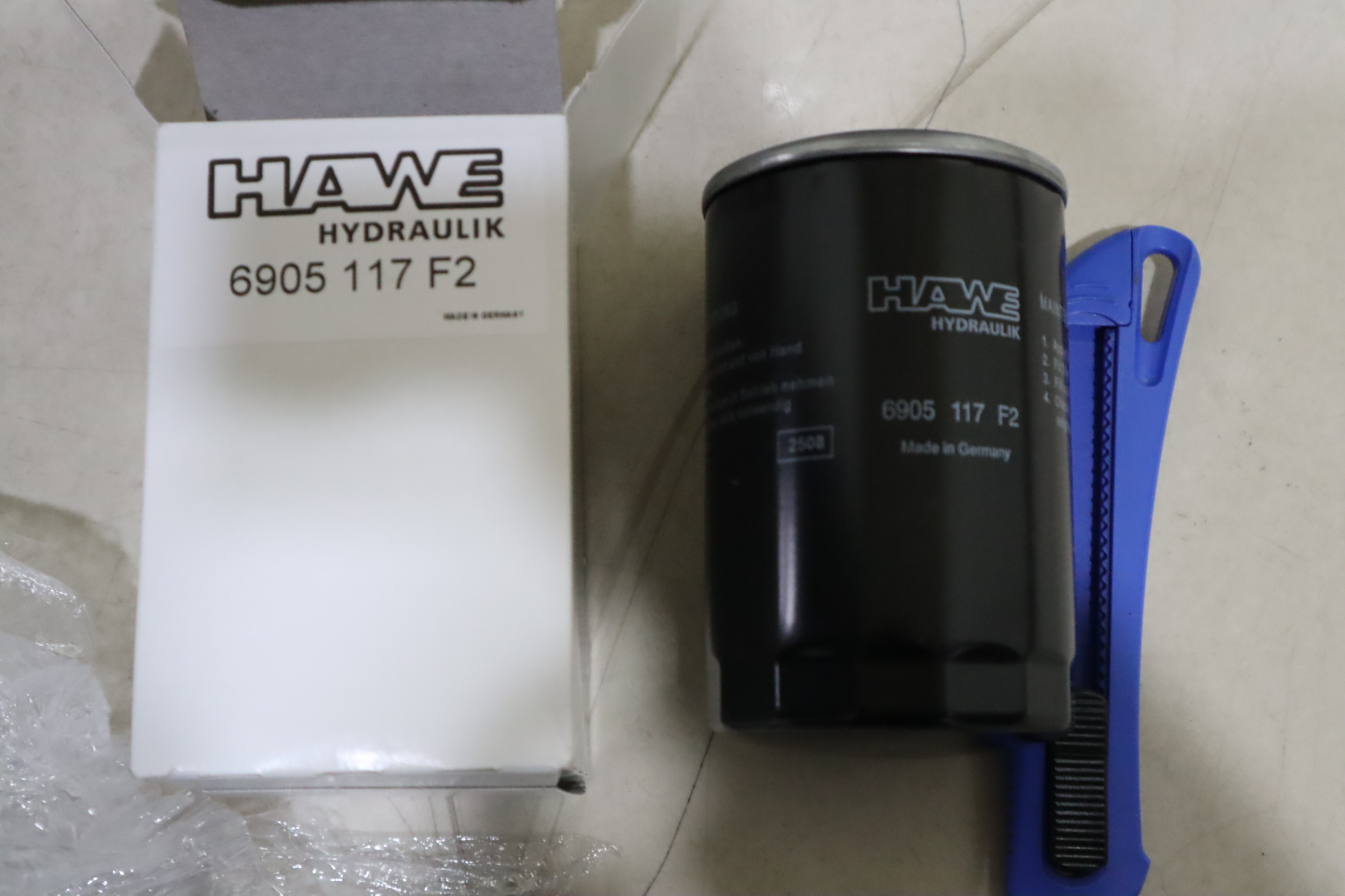 6905 117 F2 德国HAWE哈威滤芯过滤器 Made in Germany