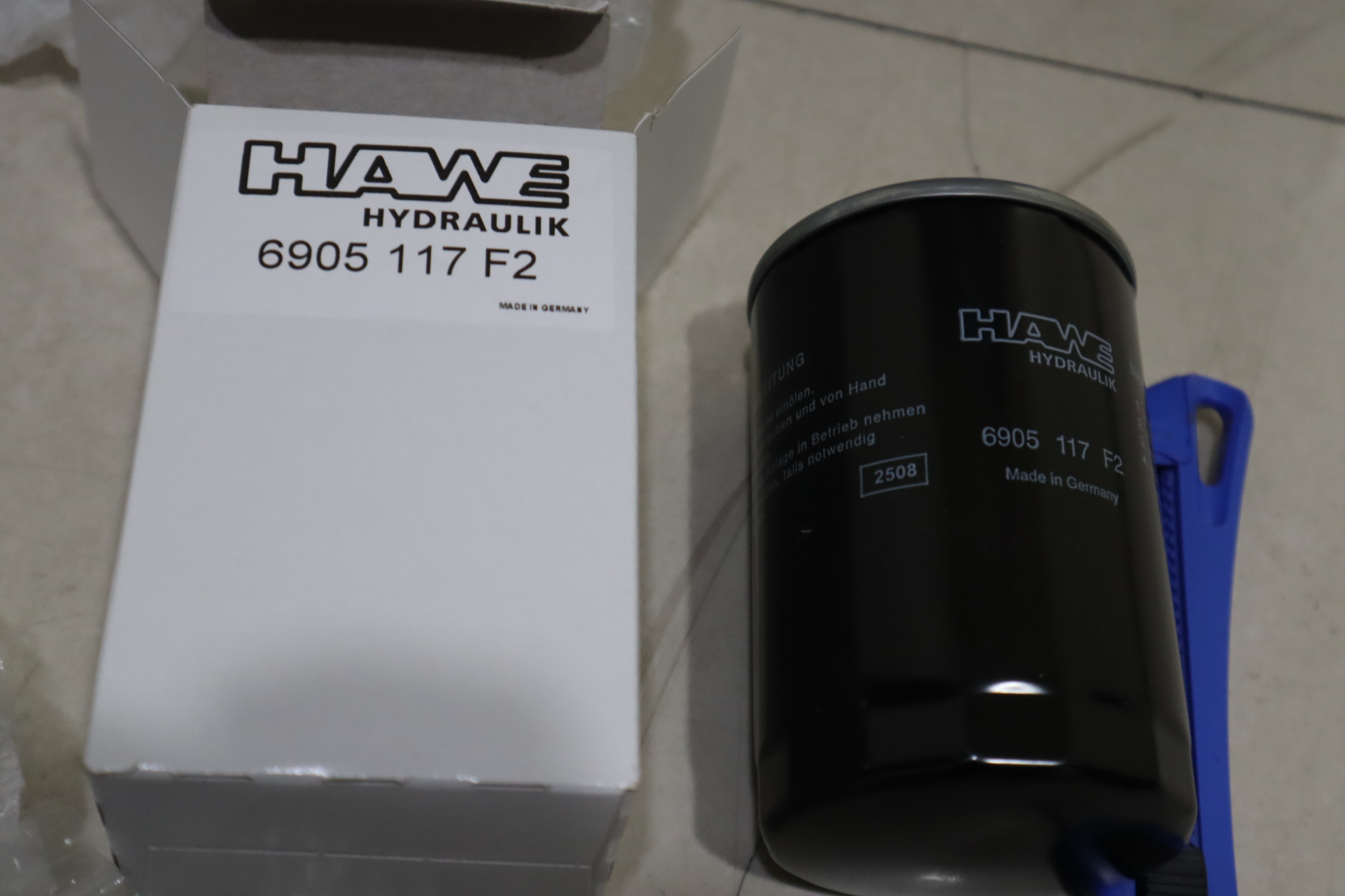 6905 117 F2 德国HAWE哈威滤芯过滤器 Made in Germany