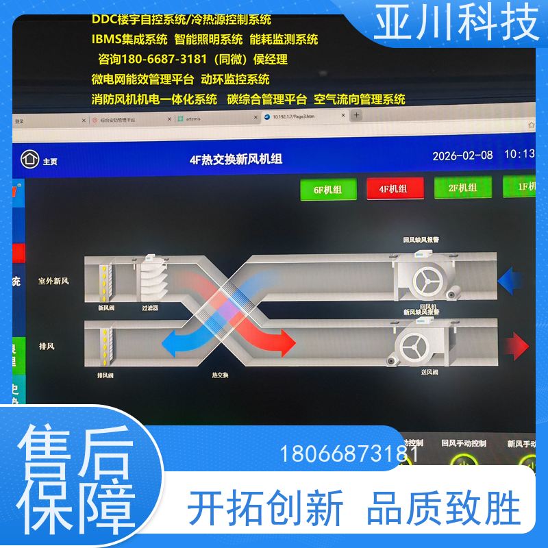 学校ibms集成系统数字孪生移动端应用设备维护，能耗分析管理