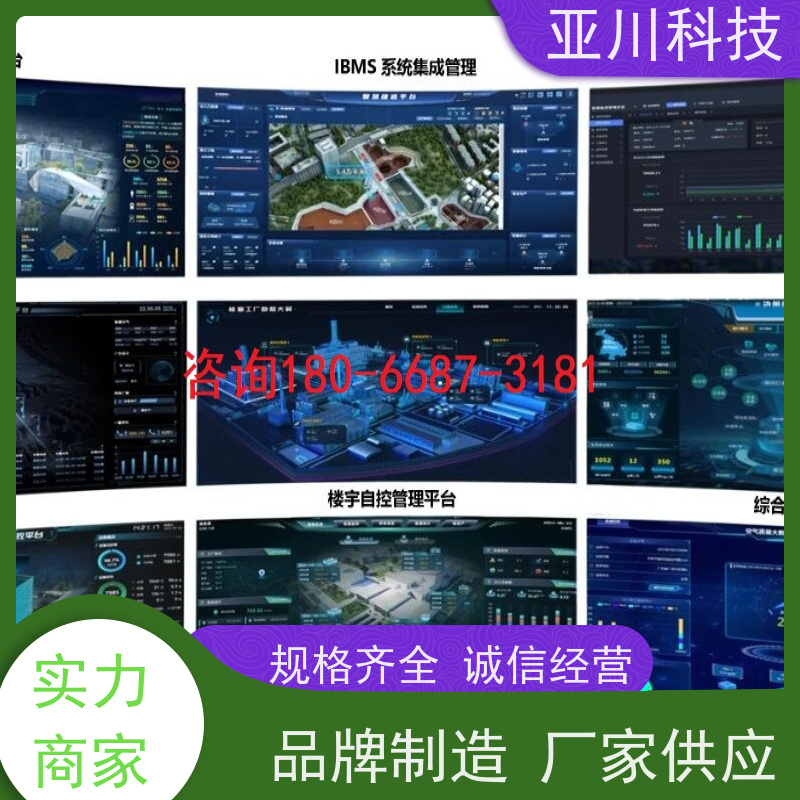 厂房ibms集成系统数字孪生可视化管理设备维护,能耗分析管理