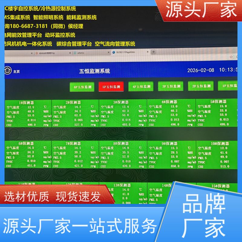  产业园楼宇自控 DDC系统+plc照明系统20年厂家服务 