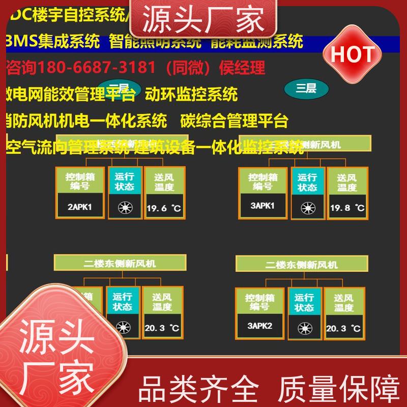 学校楼宇自控DDC控制器/控制箱+ems微电网管理平台图纸深化
