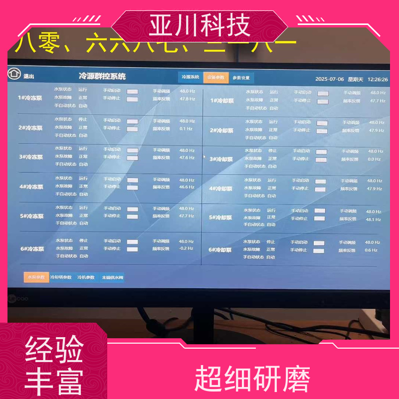 陕西能源设备一体化监控系统实物图