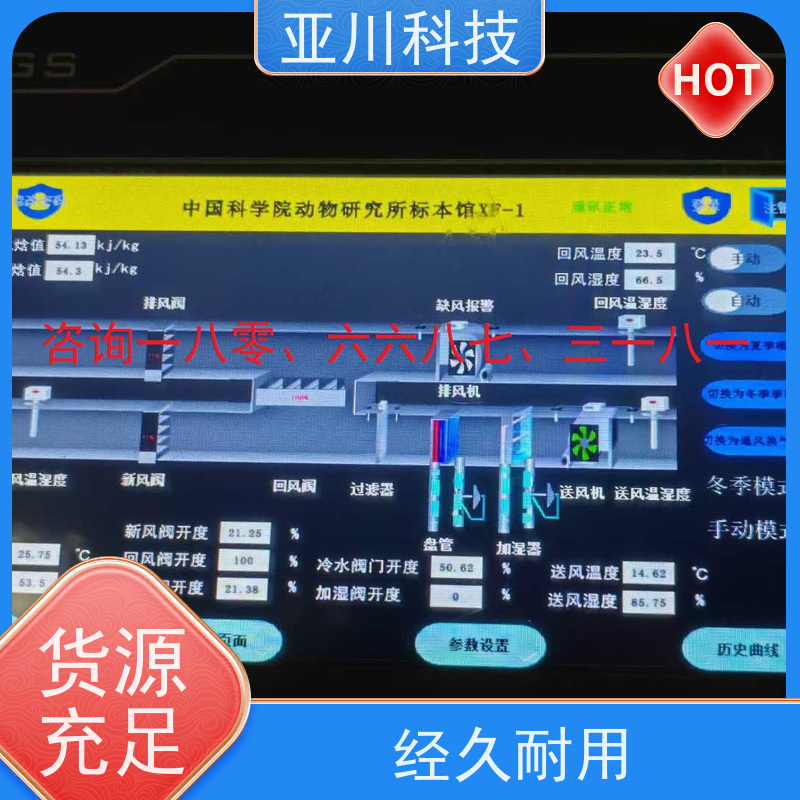 学校能源设备一体化监控系统功能参数