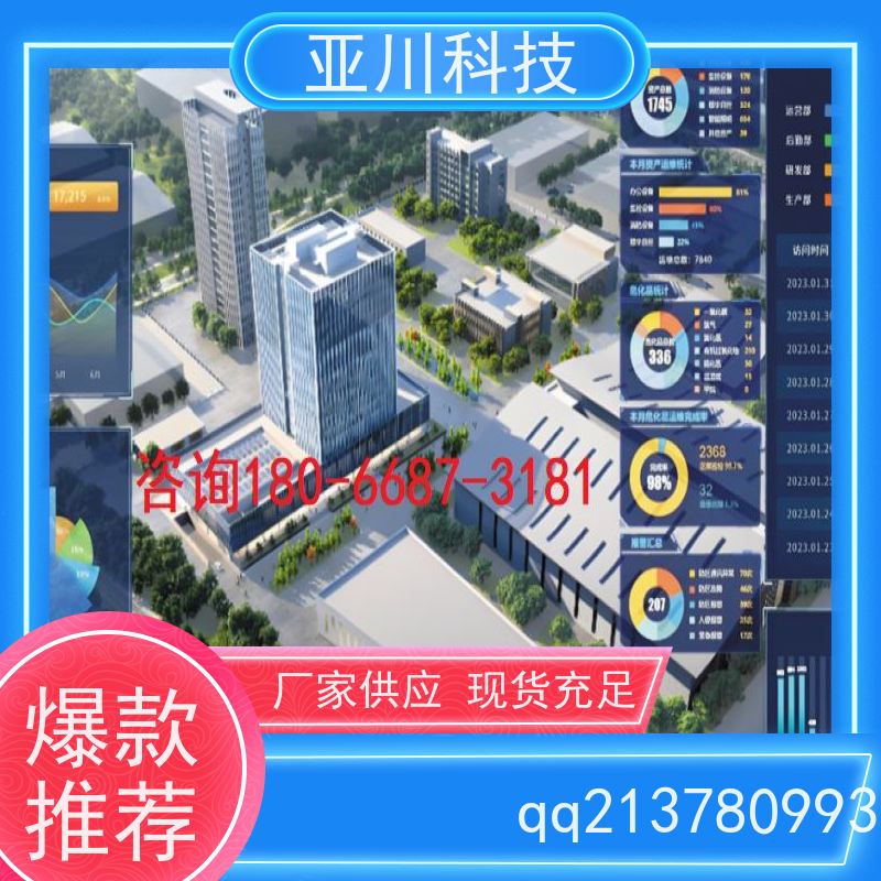 江苏IBMS智能化集成系统3D可视化多屏幕展示提高工作效率，节约运行成本