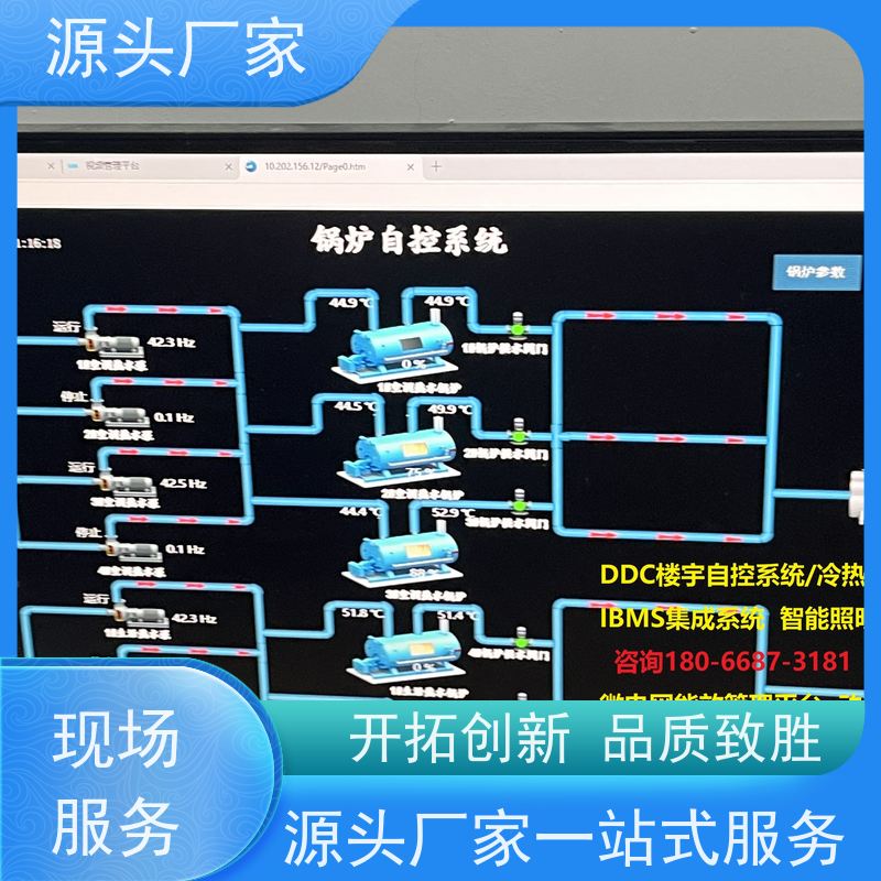  办公楼楼宇DDC自控系统+ibms集成系统图纸深化