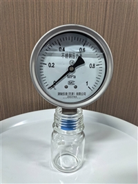 耐震压力表 不锈钢材质 指针式设计 便携式 高精度测量 冶金行业应用 深圳地区