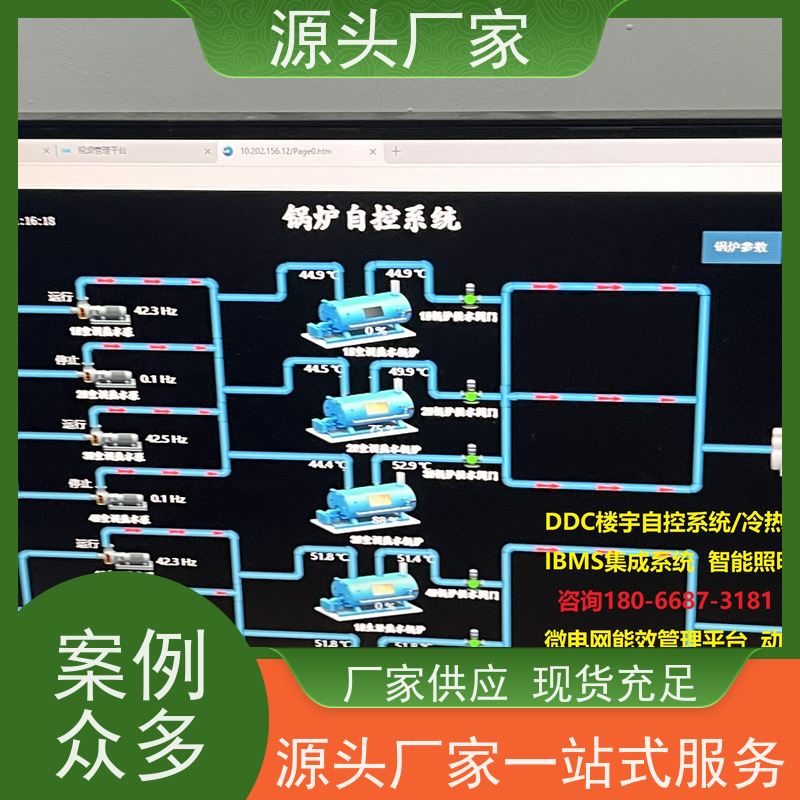 产业园BA楼宇自控+消防风机机电一体化系统