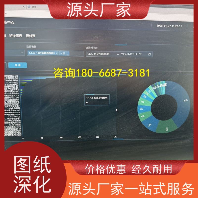 办公楼DDC楼宇自控+冷热源控制系统图纸深化