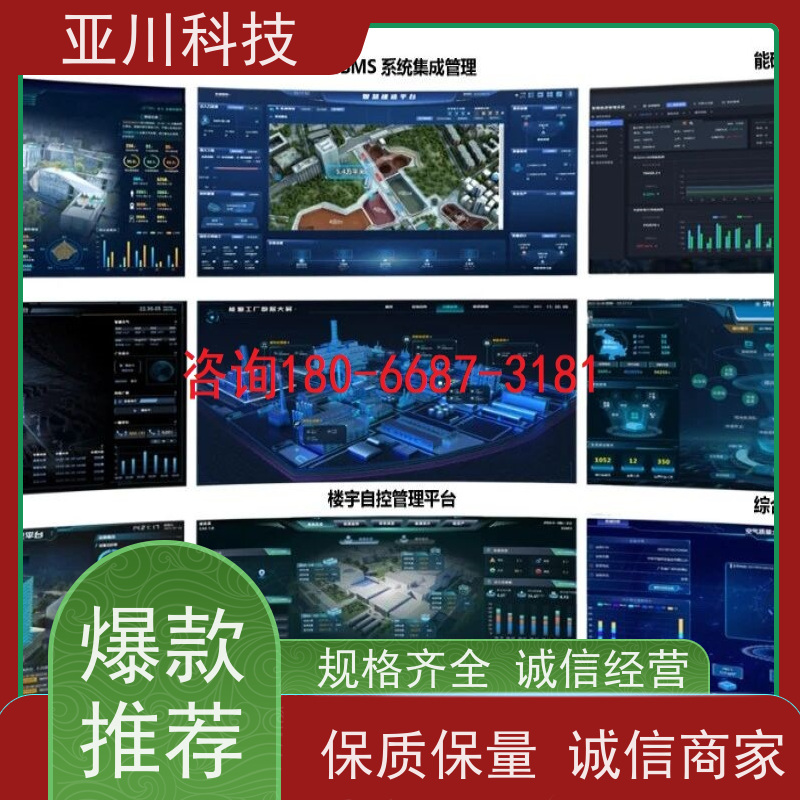 咸阳AI赋能IBMS楼宇集成化系统多样化菜单导航