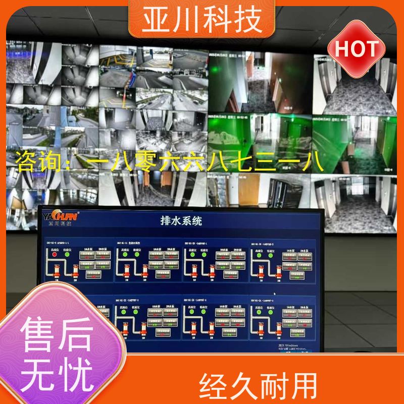 产业园能源设备一体化监控系统实物图