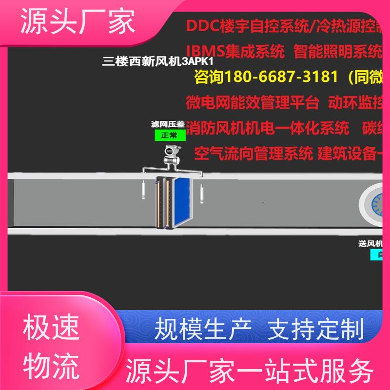 江苏DDC楼宇自控+综合能源管理平台图纸深化