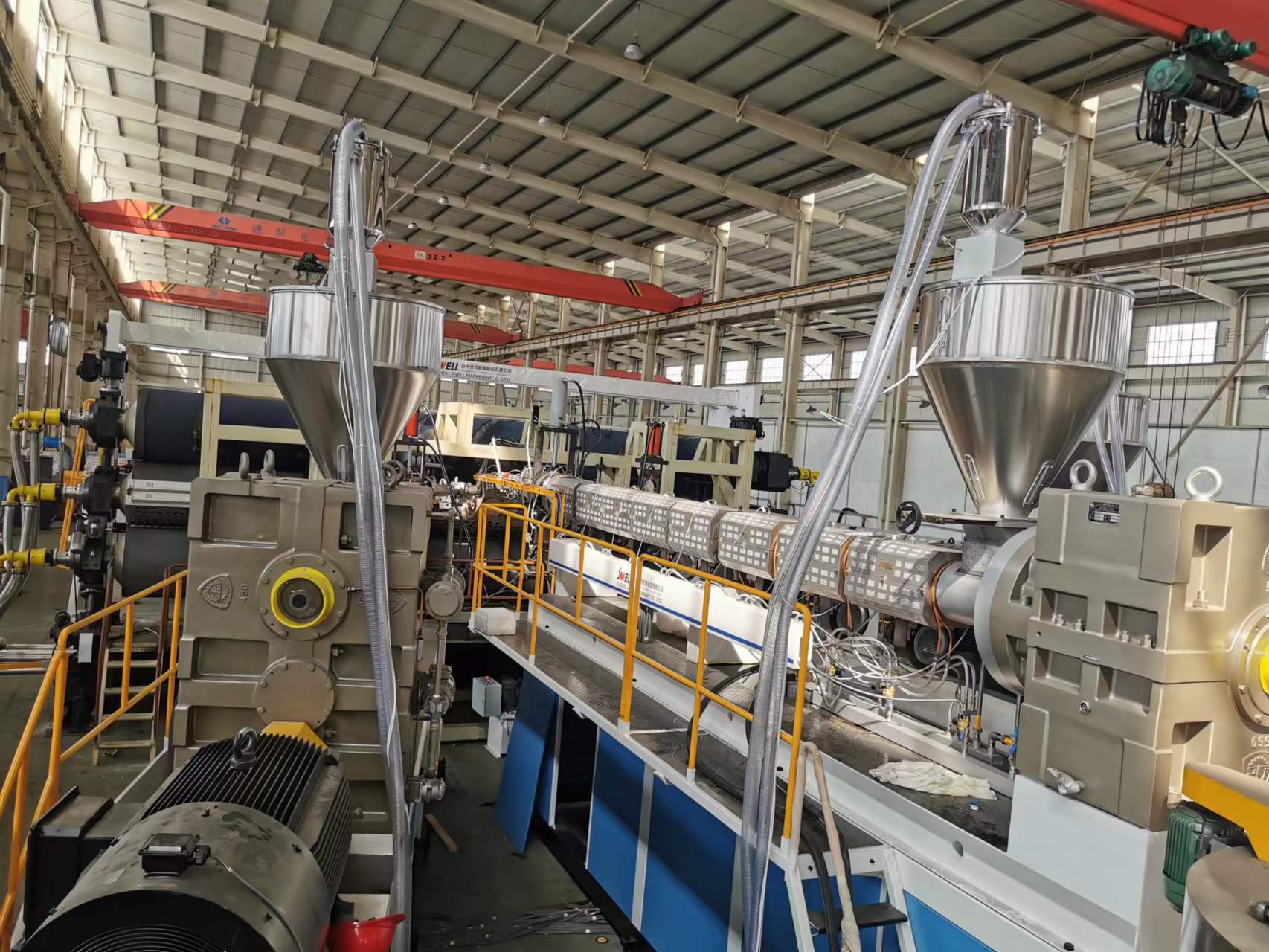 四川抗紫外线PVDF厚板设备 阀门用 PVDF 板材生产线品牌