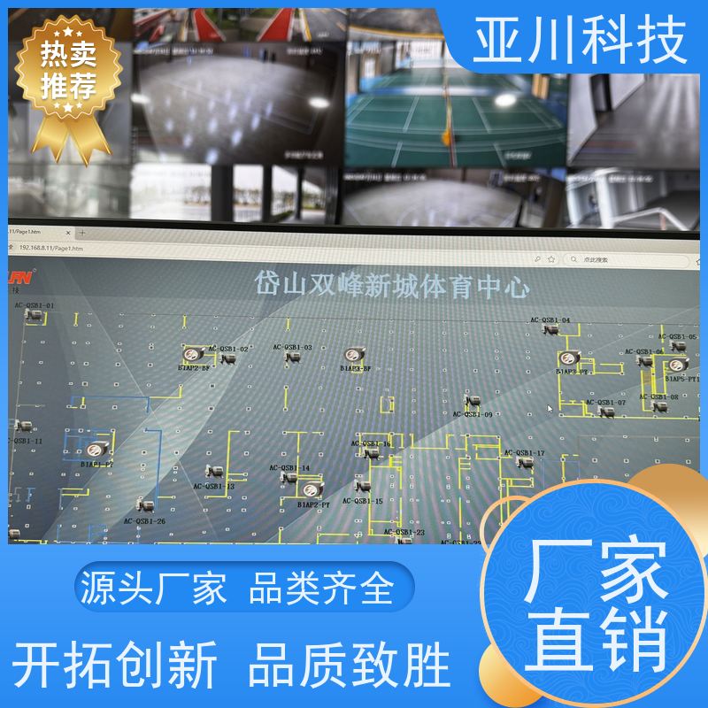 本地厂家资质齐全湖北楼宇自控DDC系统+能碳管理平台+KNX智能照明系统