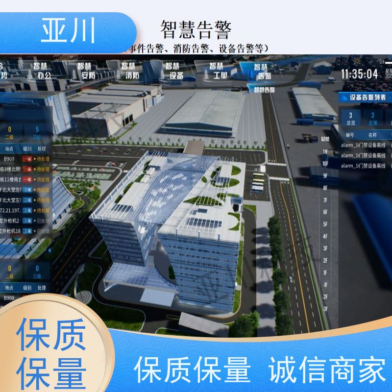 厂房消防风机机电一体化ibms集成平台多屏幕展示实现跨子系统的联动策略控制
