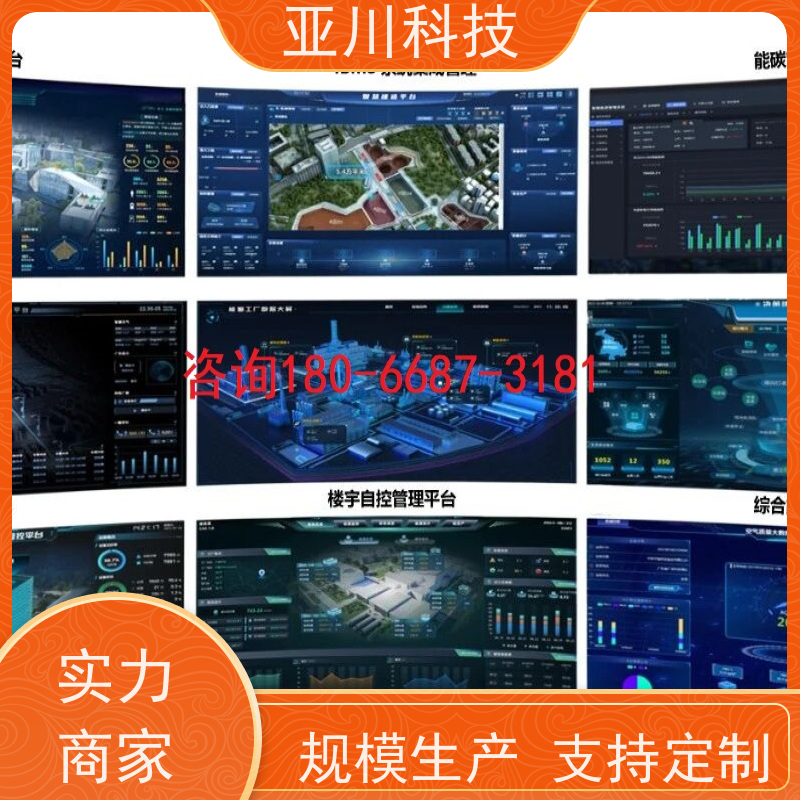 湖北AI赋能IBMS系统集成多屏幕展示设备维护，能耗分析管理