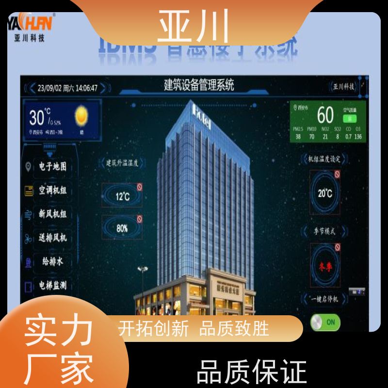 消防风机机电一体化ibms集成平台多样化菜单导航设备维护，能耗分析管理