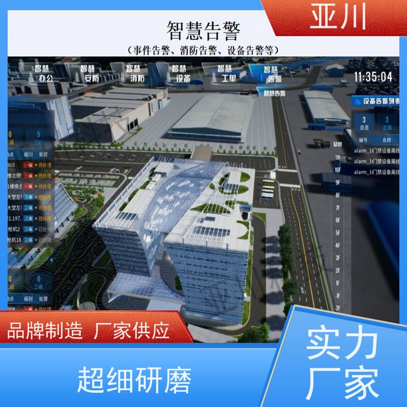 重庆IBMS智能化集成系统3D可视化运维图形化人机界面展示减少运营成本，提升商业价值