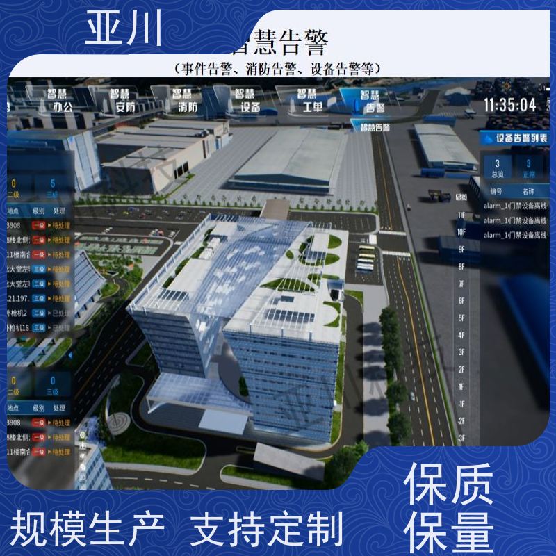 新疆消防风机机电一体化ibms集成平台多屏幕展示提高工作效率，节约运行成本