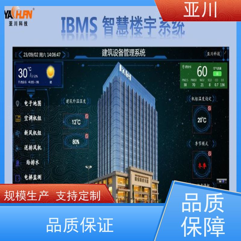 南京消防风机机电一体化ibms集成平台图形化人机界面展示实现跨子系统的联动策略控制