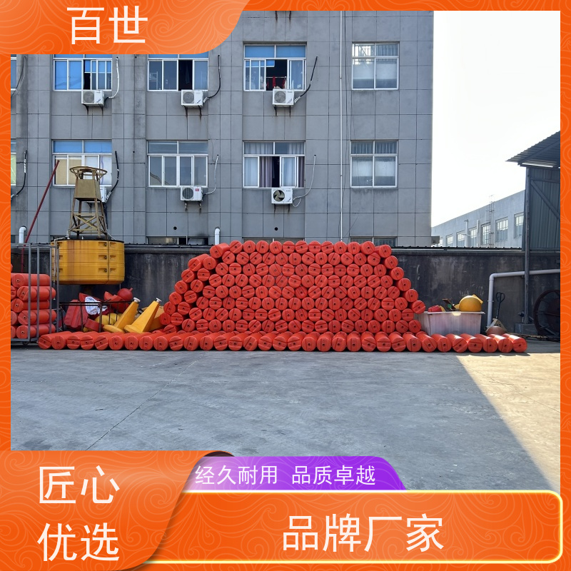 百世 自来水站 拦污屏障 水位自适应 钢丝绳锚固
