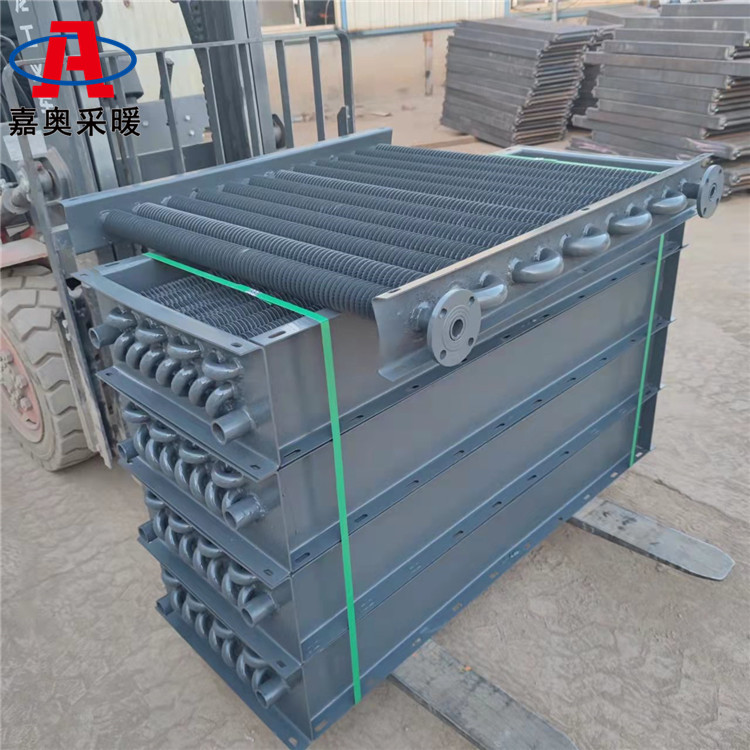 苗圃用无缝管翅片管散热器 河北翅片管散热器图片