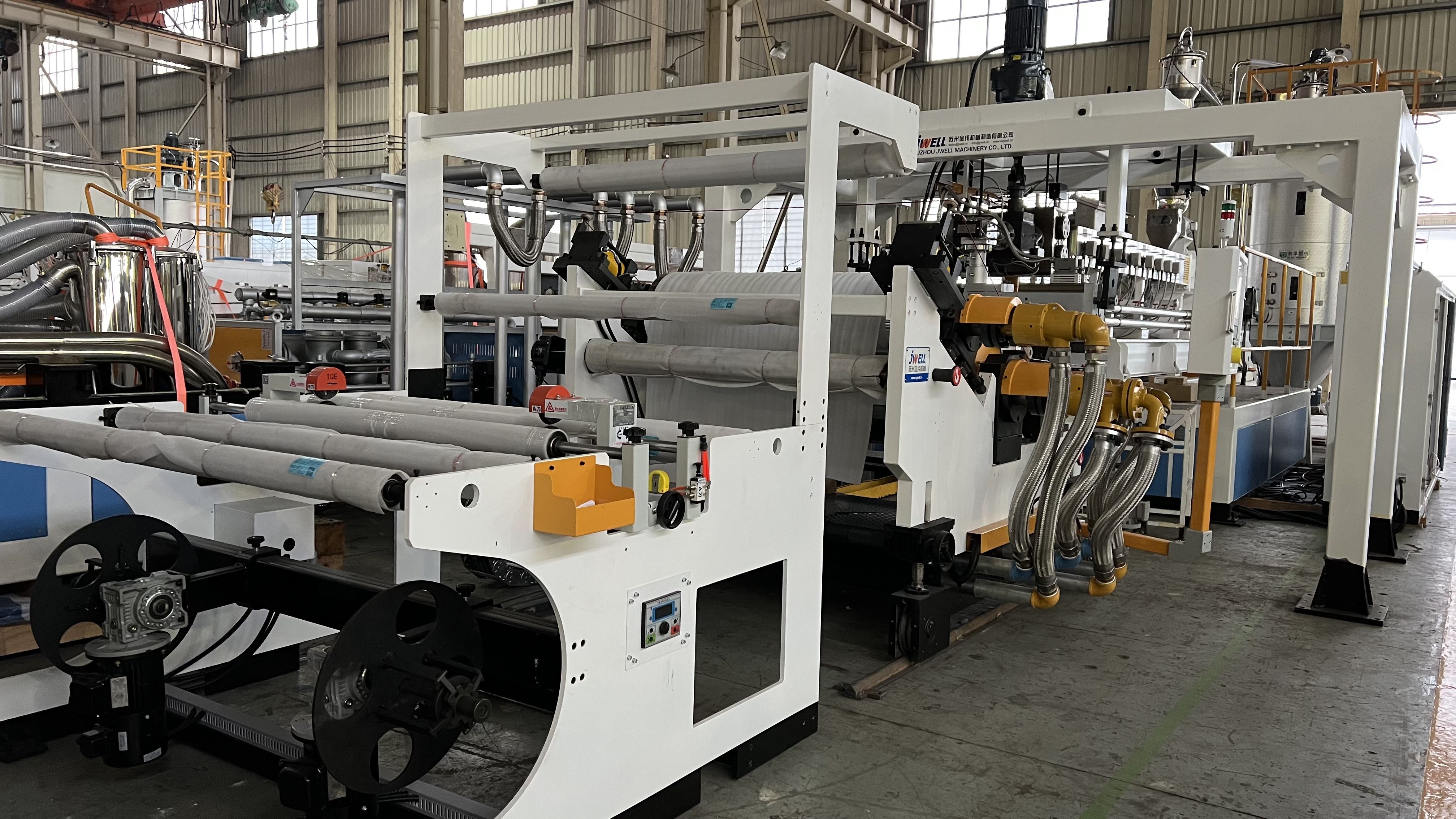 四川高弹性模量PVDF厚板设备阀门用 PVDF 板材生产线批发