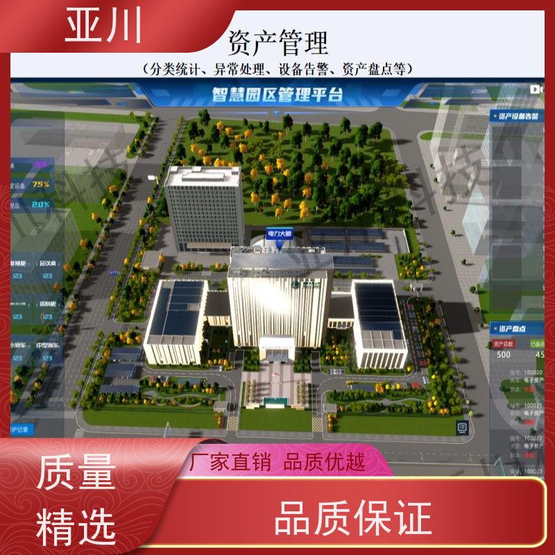 西安IBMS智能化集成系统3D可视化运维领导驾驶舱设备维护，能耗分析管理