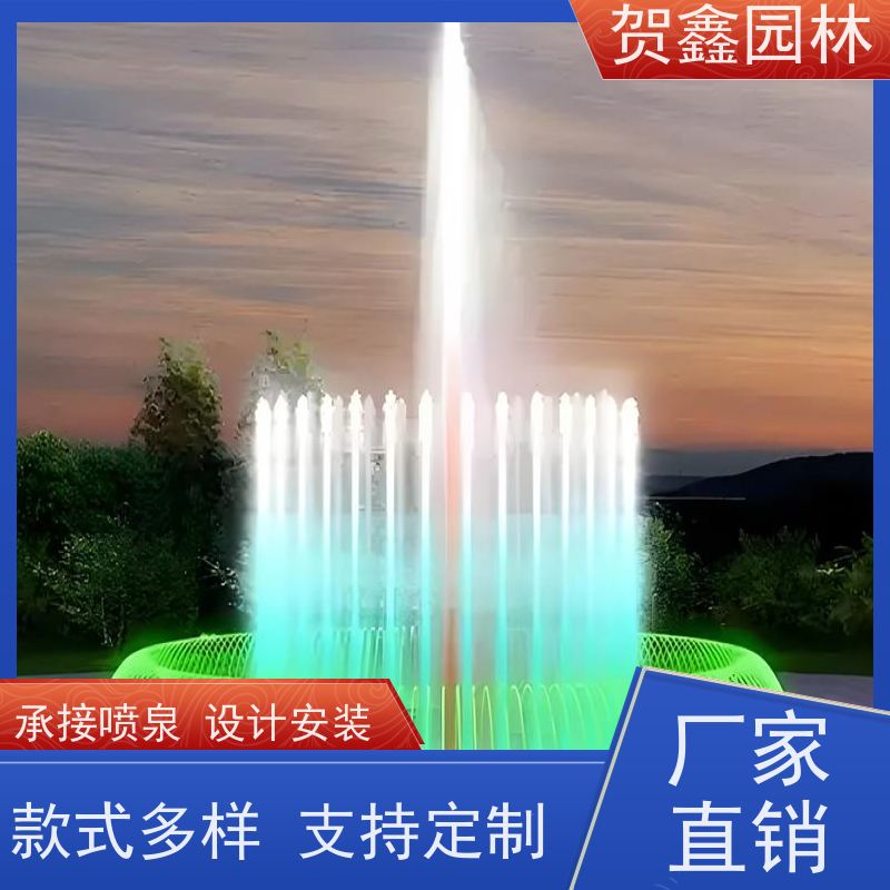  湖面喷泉工程施工 河道喷泉公司 脚踏喷泉设备 喷泉施工设计安装