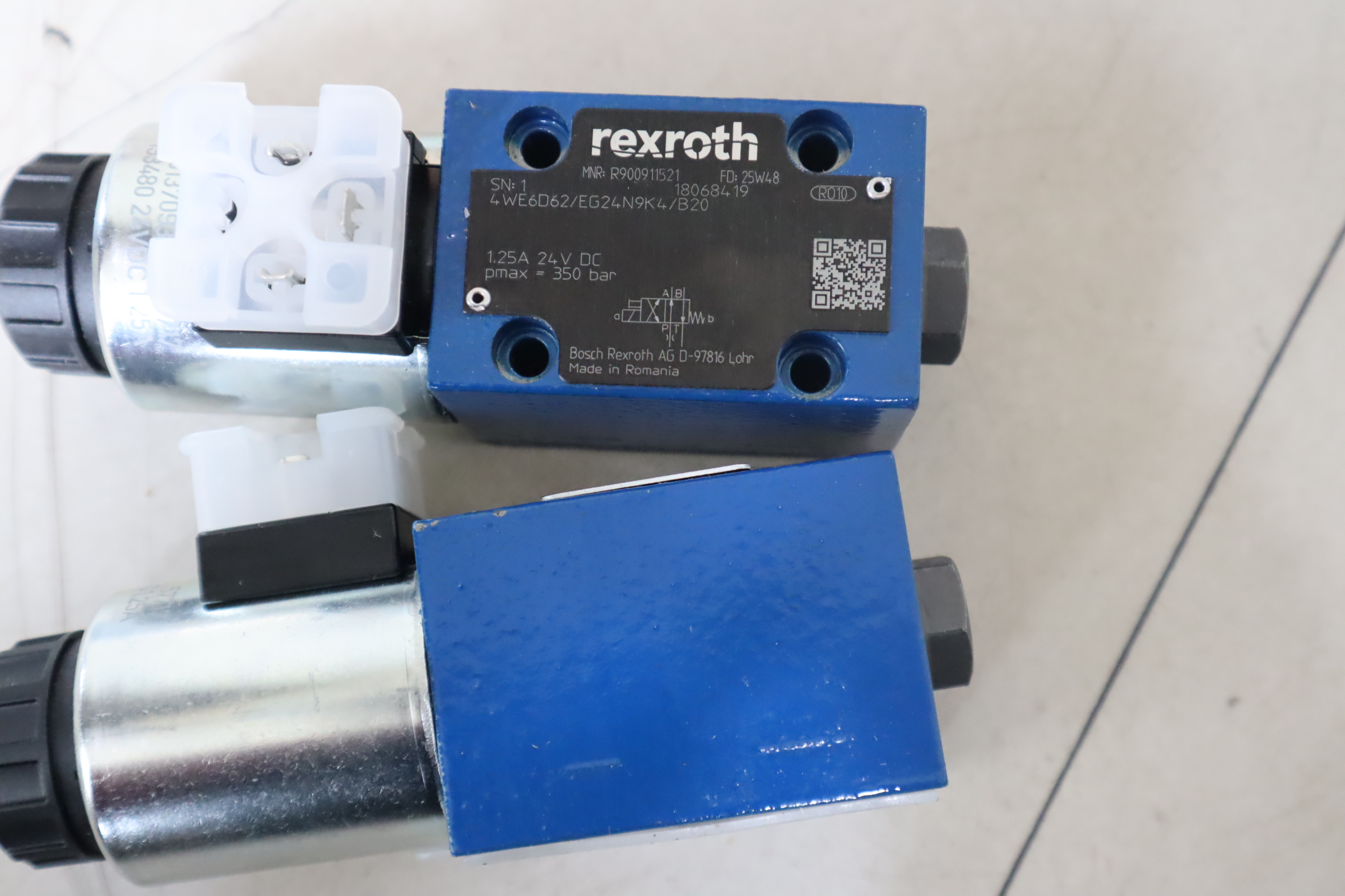 R901370939 24VDC 1.25A  力士乐REXROTH电磁阀线圈