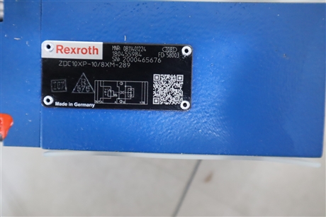 0811401224 ZDC10XP-10/8XM-289 德国力士乐REXROTH比例阀