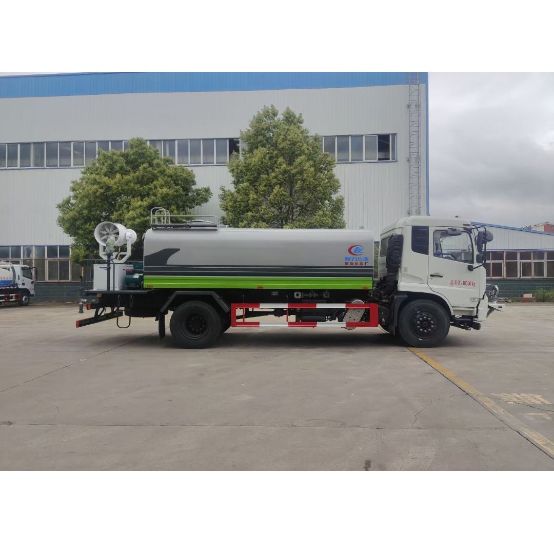 东风多功能抑尘车 武钢碳板工地洒水车 玉柴170马力 可带电子炮上户