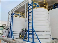 湖北塑料罐厂家 20吨塑胶大桶 滚塑一体成型 外加剂储液罐 PE桶