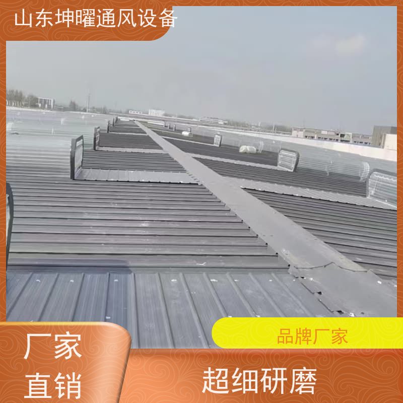 启闭式通风气楼 圆拱固定型采光窗 来图定制