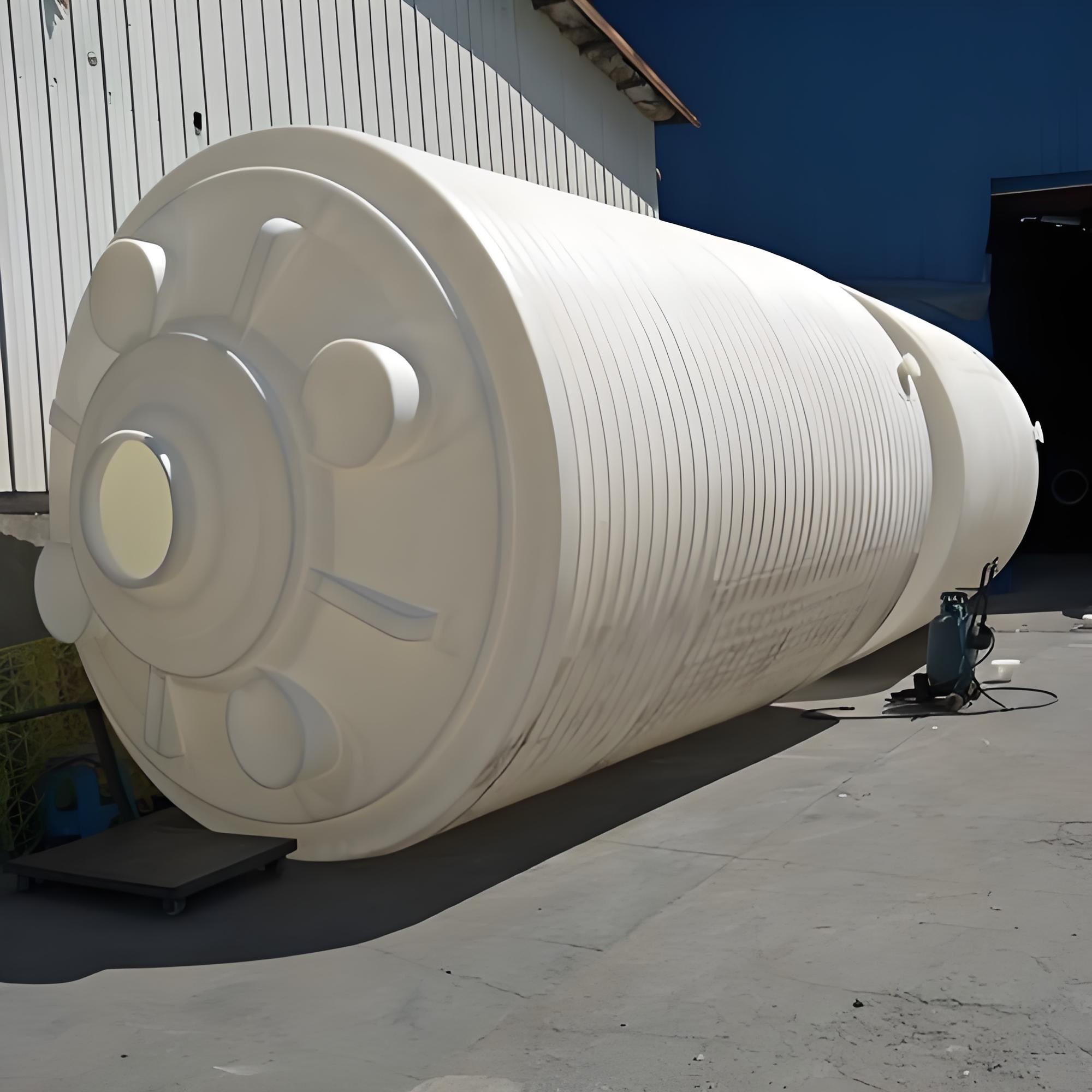 35立方PE水箱 聚乙烯塑胶水塔 水处理反渗透设备 35吨原水储存罐