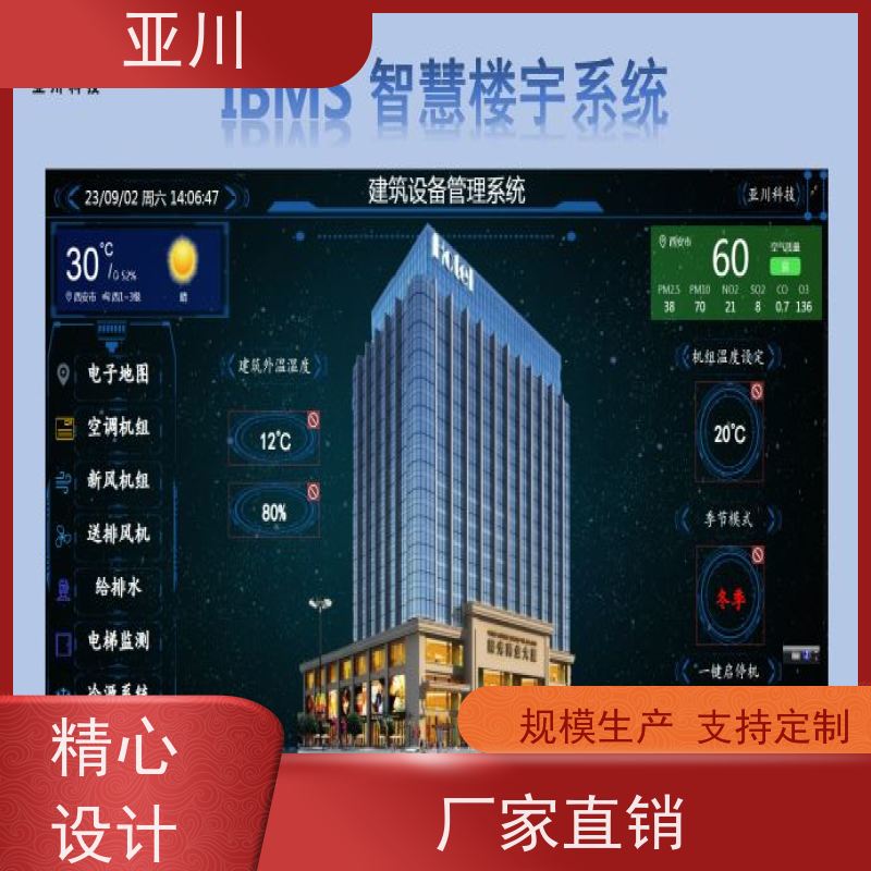 运城IBMS楼宇集成化系统时间调度管理设备维护，能耗分析管理