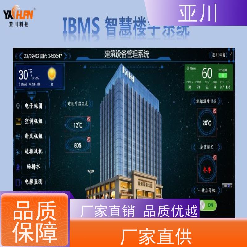 运城DDC楼宇自控系统及ibms集成可视化管理提高工作效率，节约运行成本
