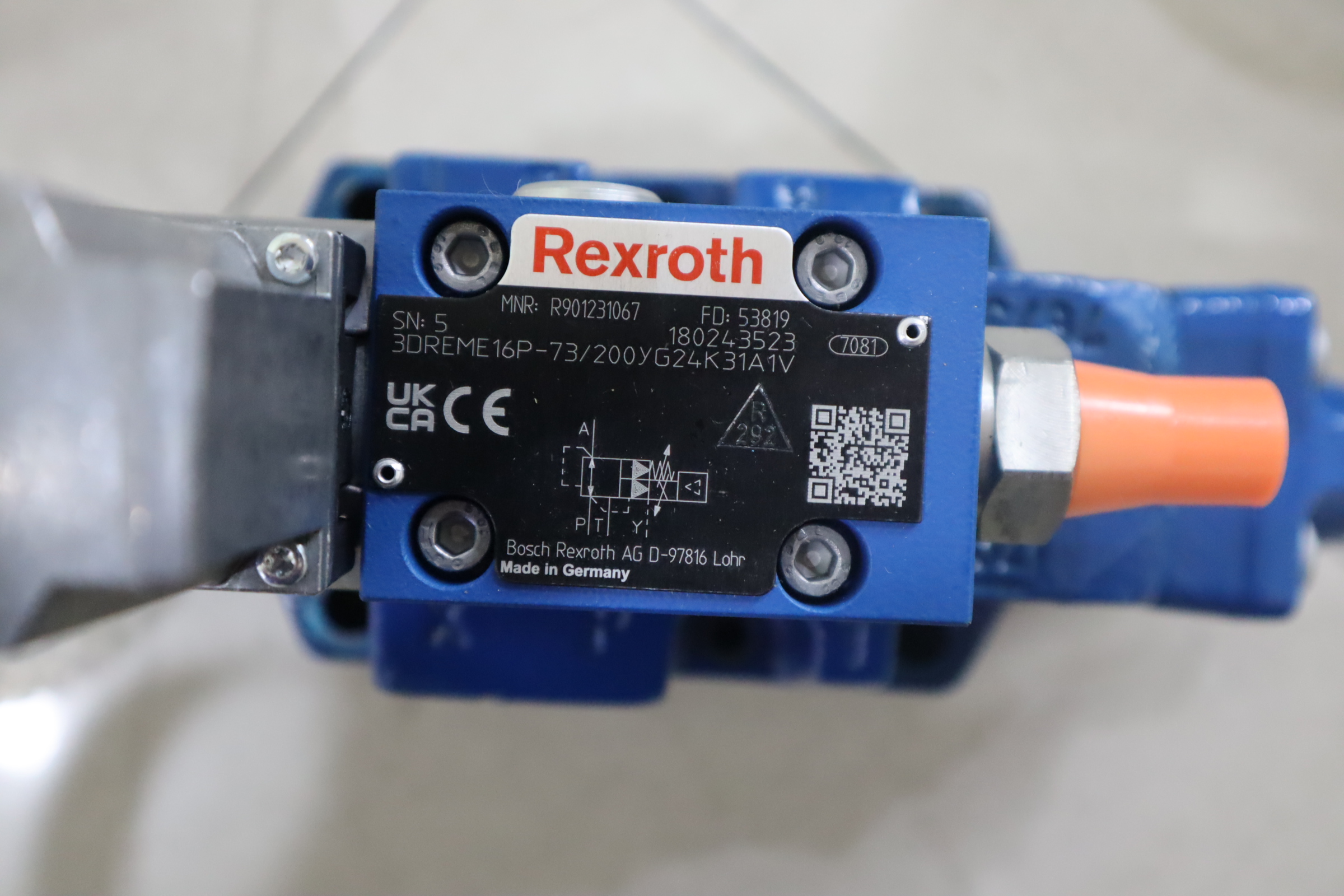 3DREME16P-73/200YG24K31A1V R901231067 力士乐REXROTH比例阀