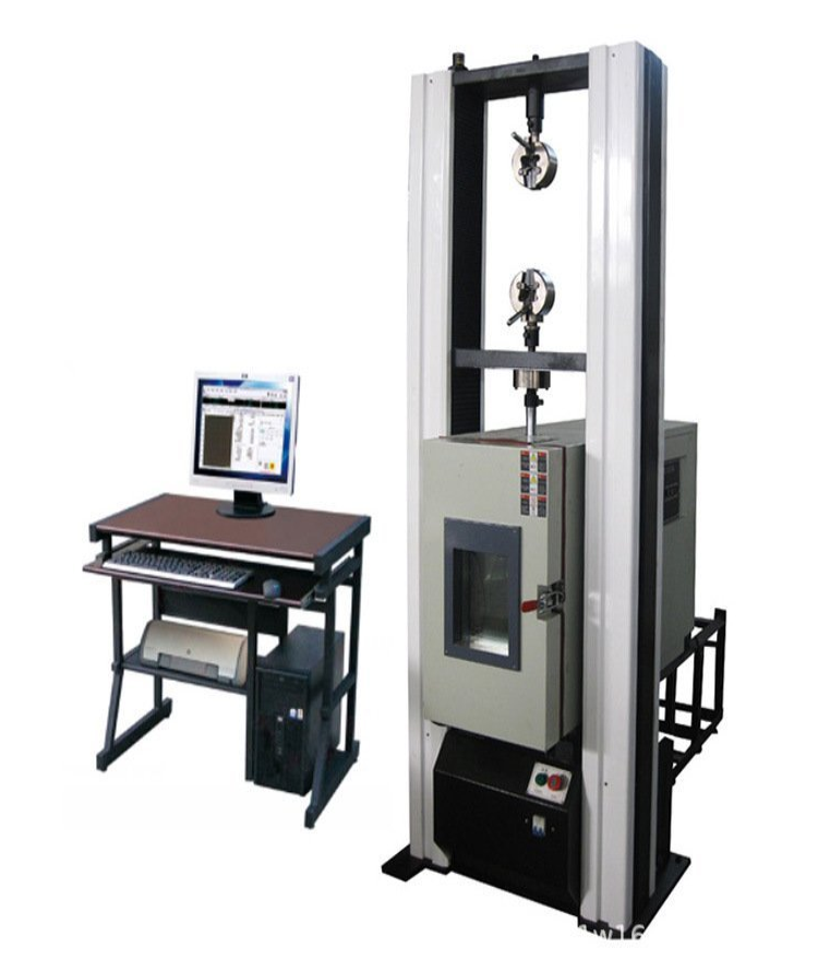 智能高低温电子万能试验机 可定制高低温箱 金属非金属强度试验机