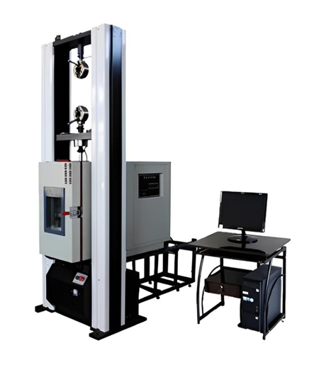 智能高低温电子万能试验机 可定制高低温箱 金属非金属强度试验机