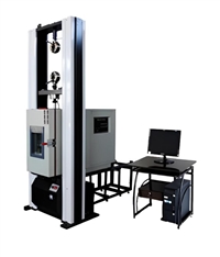 智能高低温电子万能试验机 可定制高低温箱 金属非金属强度试验机