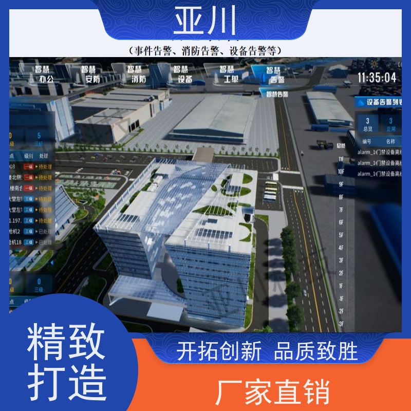 重庆消防风机机电一体化ibms集成平台图形化人机界面展示开放数据结构，实现信息共享
