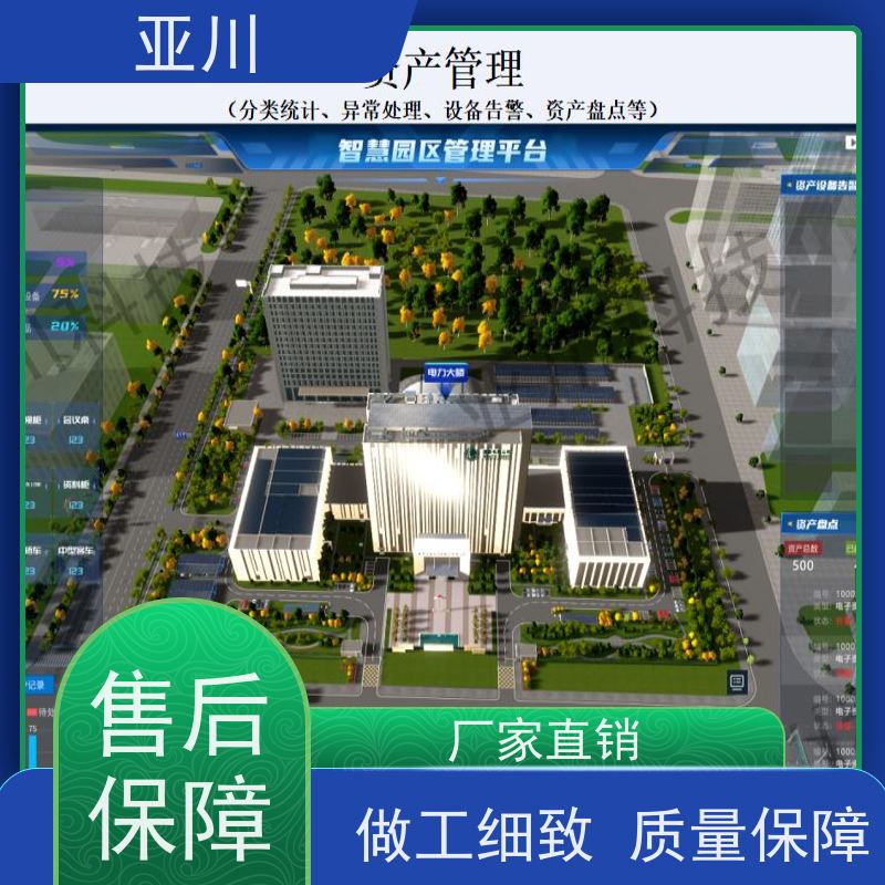 南京IBMS智能化集成系统3D可视化运维图形化人机界面展示开放数据结构，实现信息共享