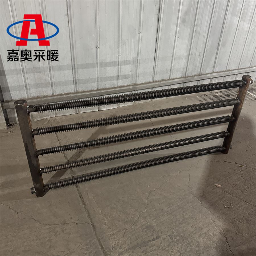 生态园用螺旋翅片管散热器  烘干用翅片管暖气片价格表