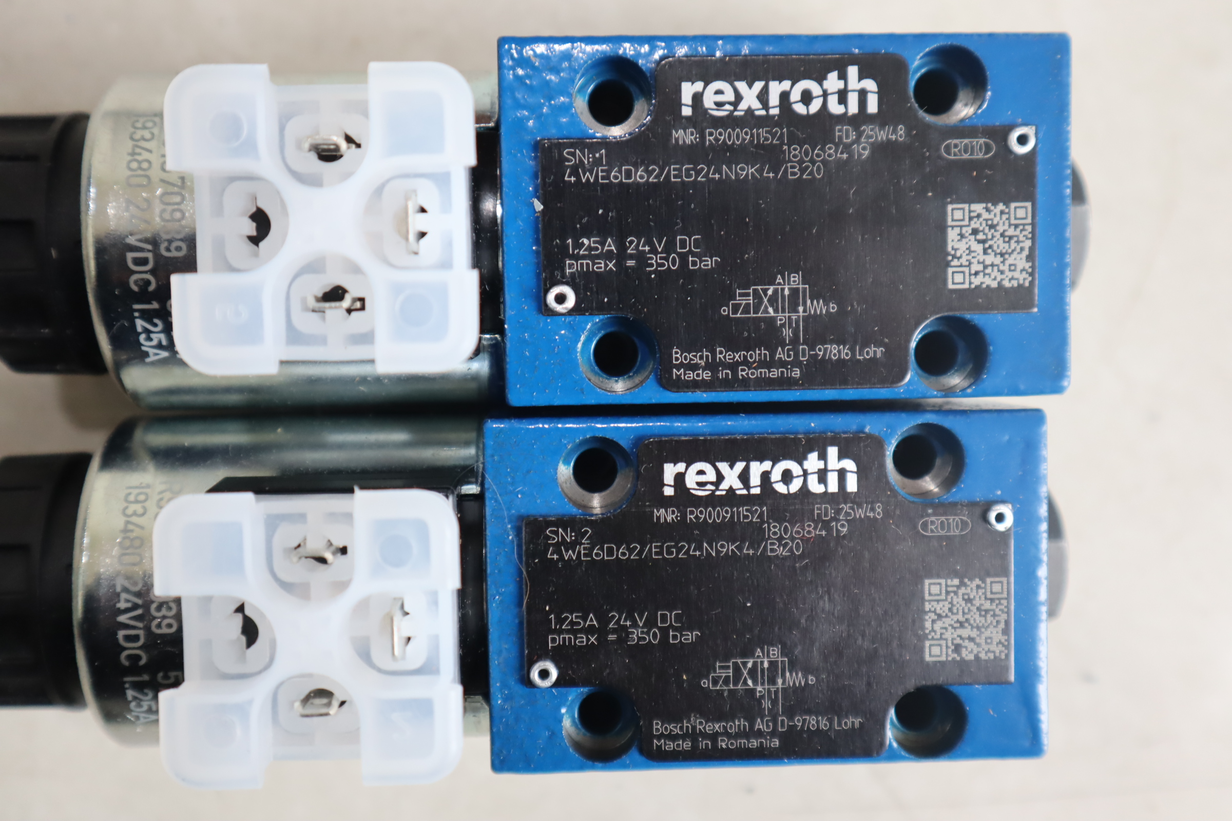 4WE6D6X/EG24N9K4/B20 R900911521 力士乐REXROTH 电磁阀
