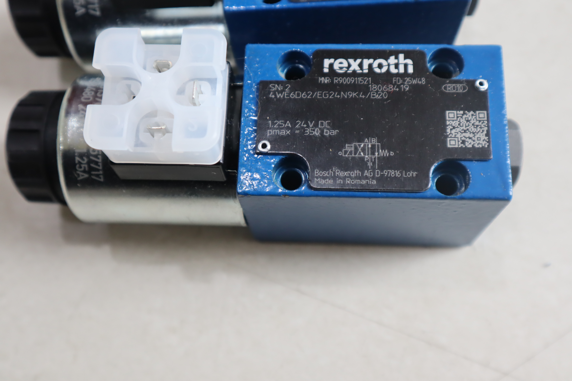 4WE6D6X/EG24N9K4/B20 R900911521 力士乐REXROTH 电磁阀