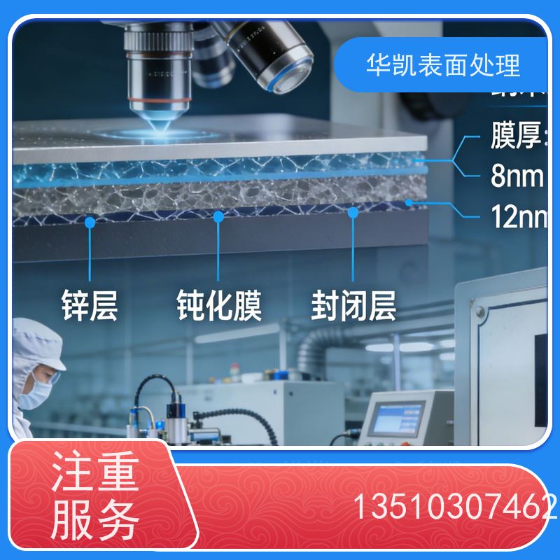 华凯 三价铬彩锌钝化剂 高浓度稀释使用 减少废液排放