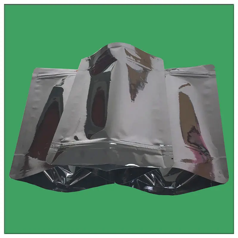 pe铝箔复合袋 防静电电子磁场干扰屏蔽袋 敏感元件自封防护袋供应